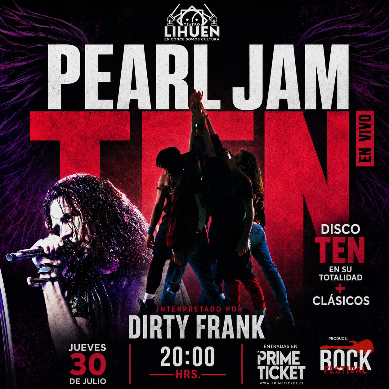 Pearl Jam Ten en vivo