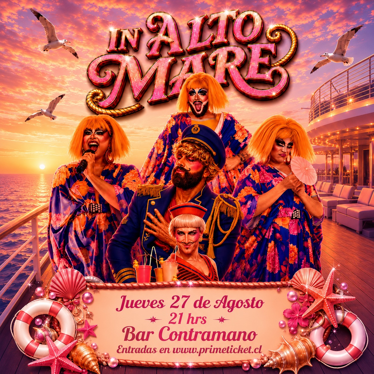 IN ALTO MARE Jueves 27 de Agosto