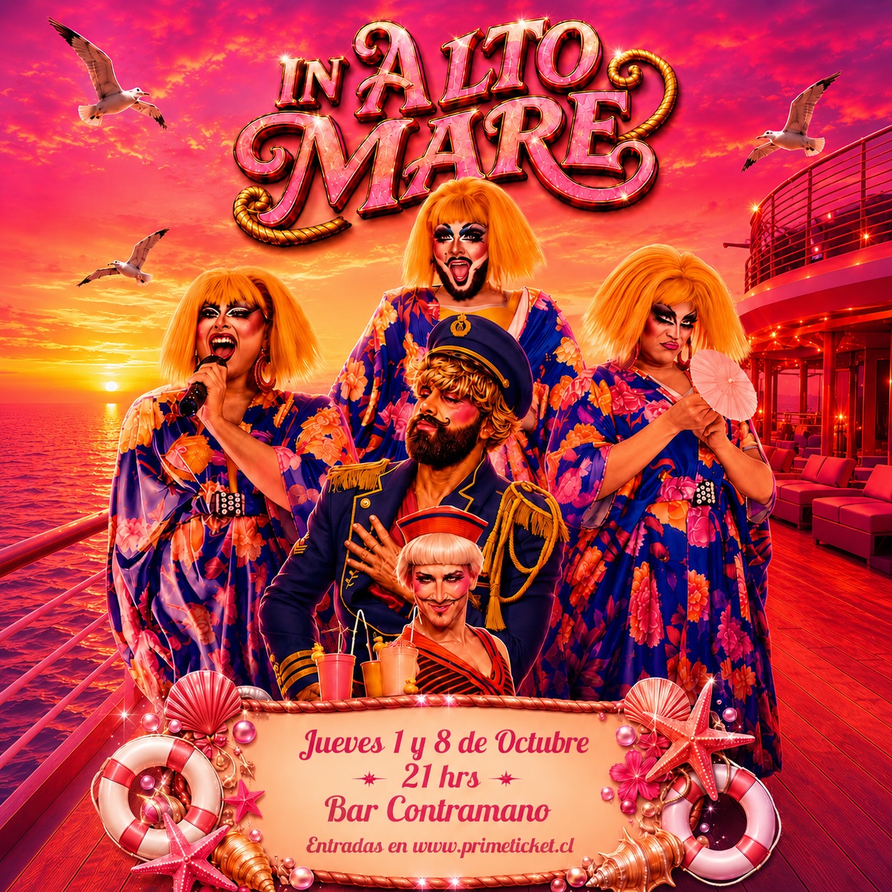 IN ALTO MARE Jueves 8 de Octubre