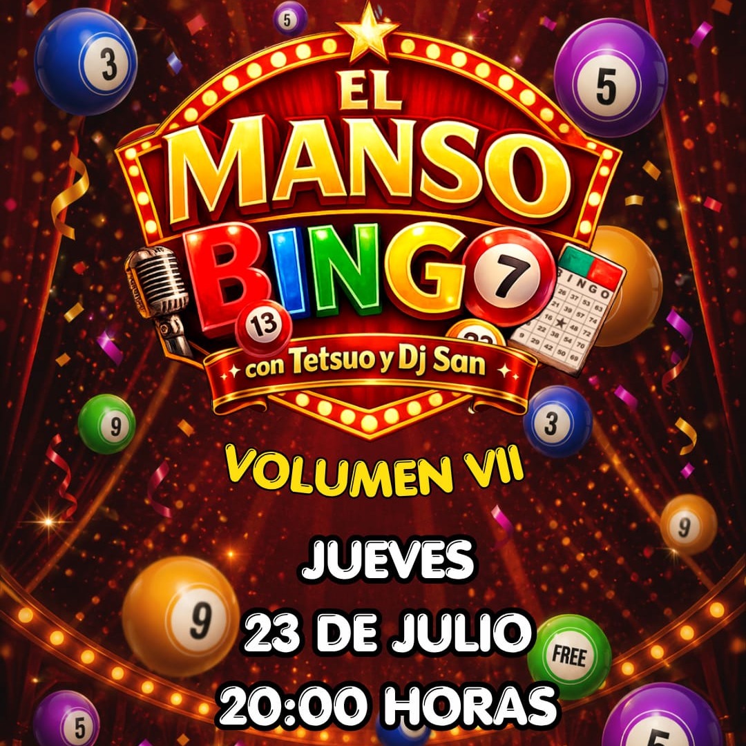 Manso bingo volumen VII en Teatro Lihuén 