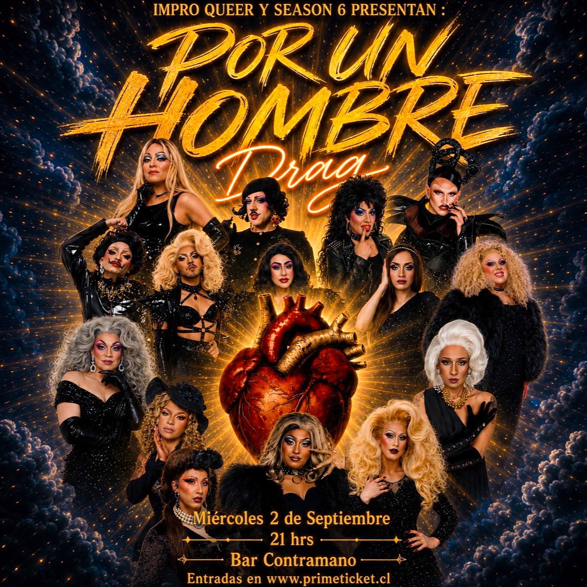 POR UN HOMBRE Drag