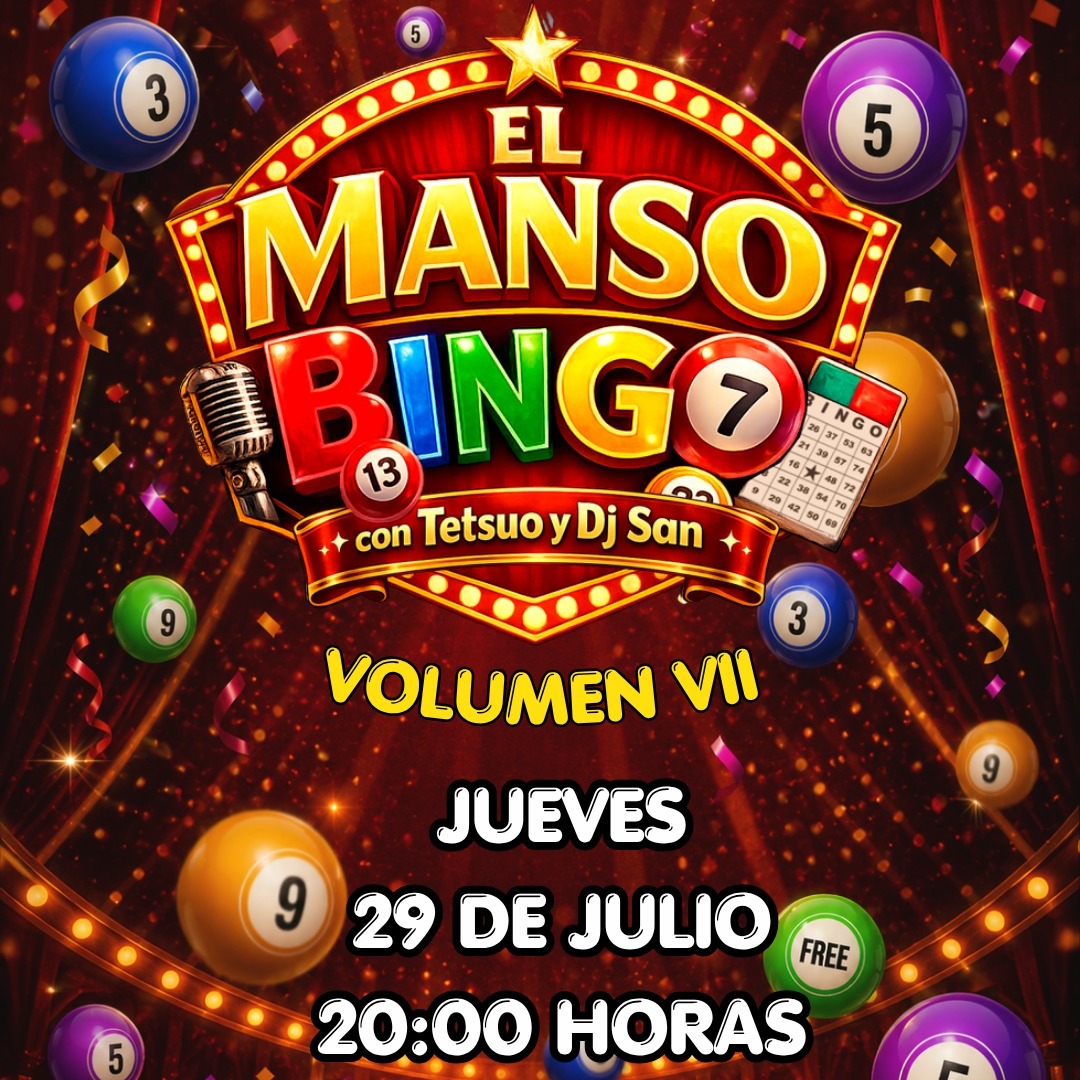 Manso bingo volumen VII en Teatro Lihuén 