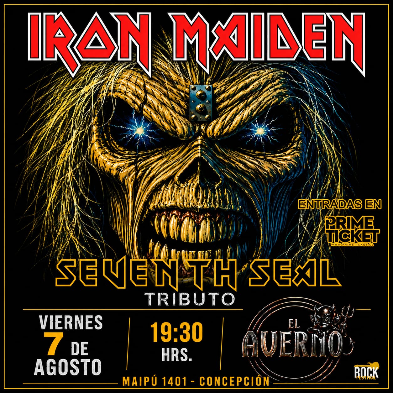 Iron Maiden Averno 