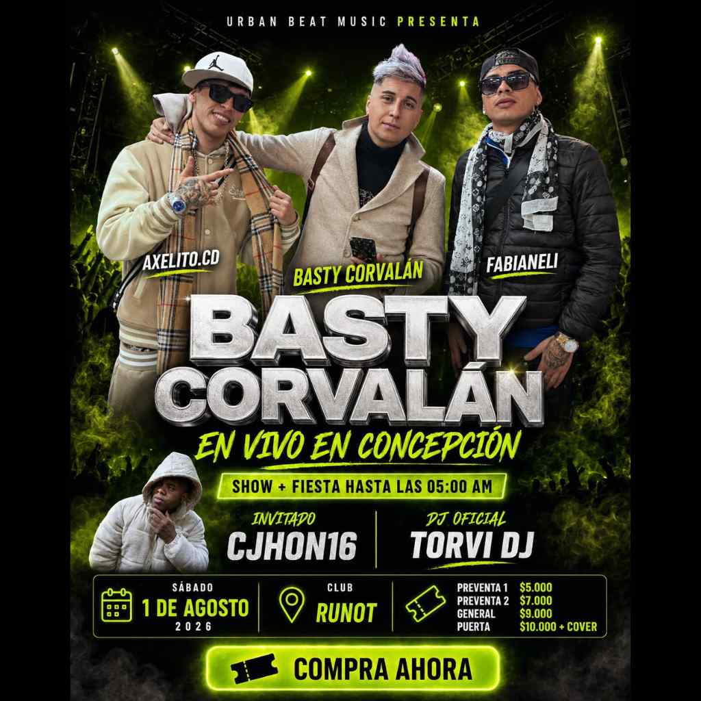 BASTY CORVALÁN EN VIVO EN CONCEPCIÓN