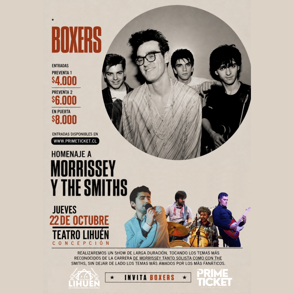 BOXERS – Homenaje a Morrissey & The Smiths