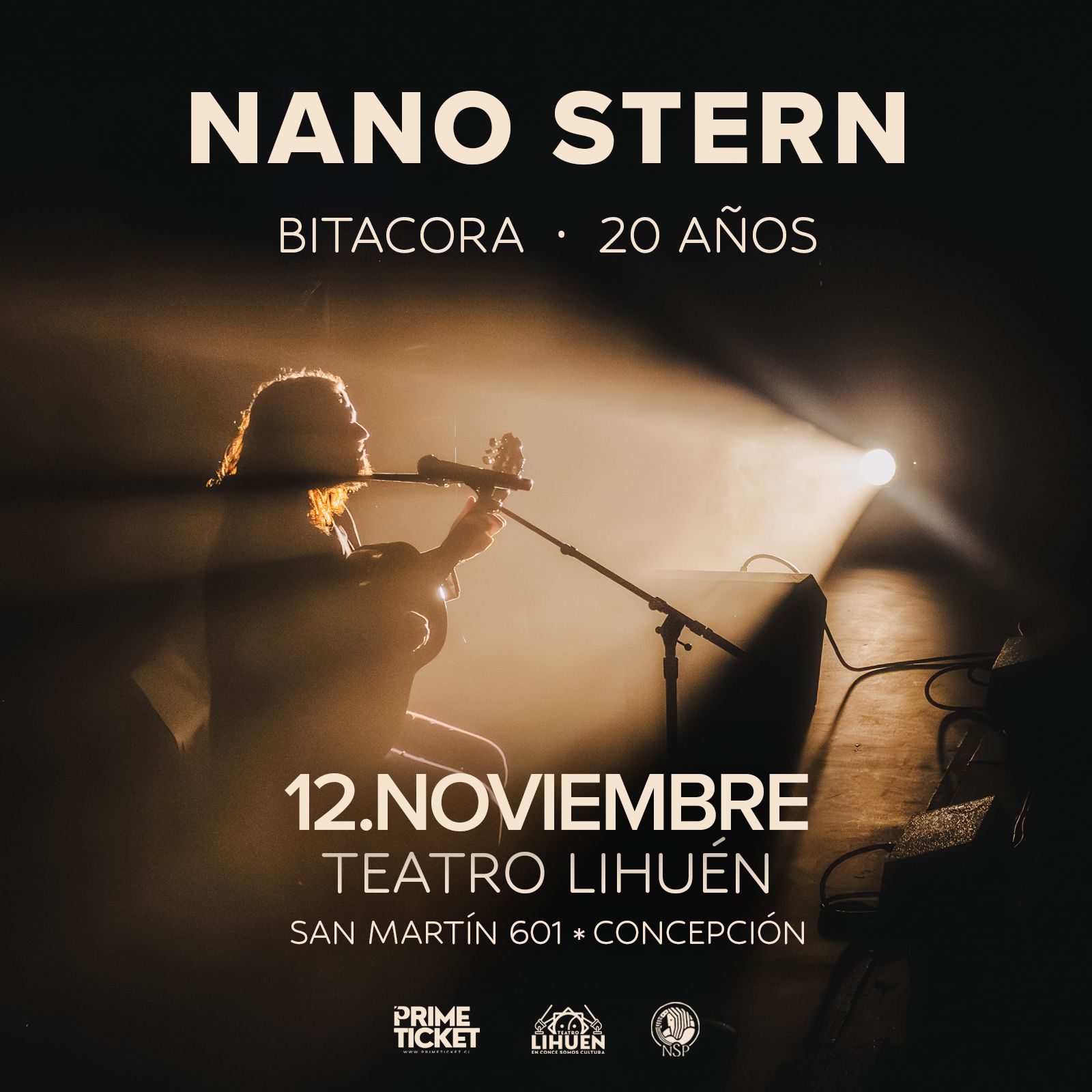 Nano Stern presenta “Bitácora: 20 años de canciones”