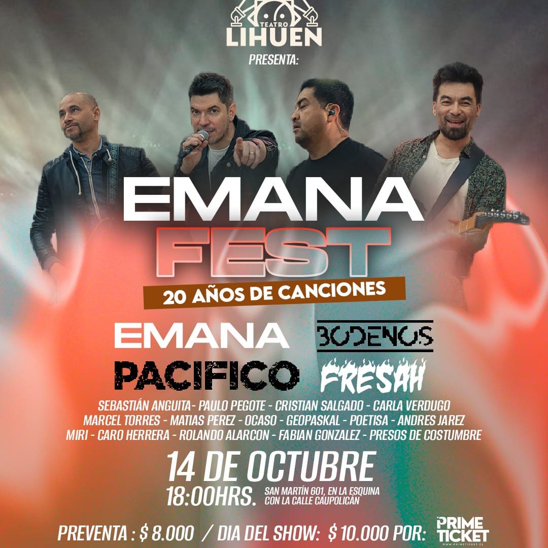 Emana Fest: 20 años Emana