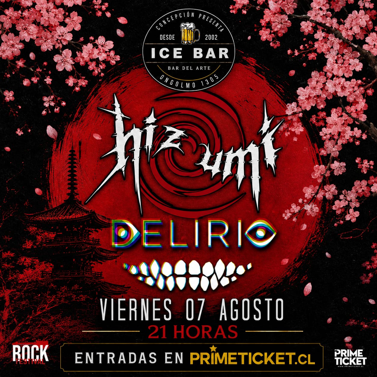 Hizumi y Delirio en Icebar 