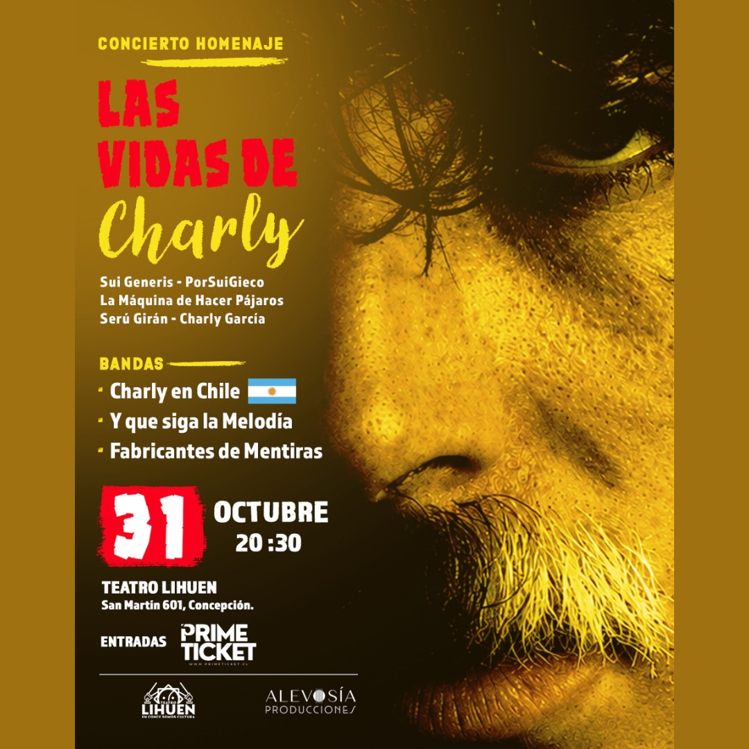 Las vidas de Charly en Teatro Lihuén 