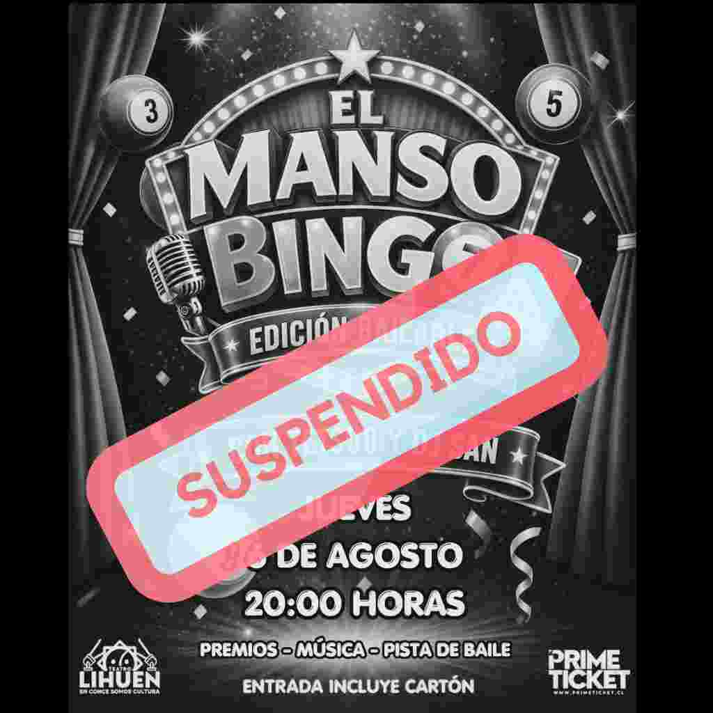 MANSO BINGO: EDICIÓN BAILABLE