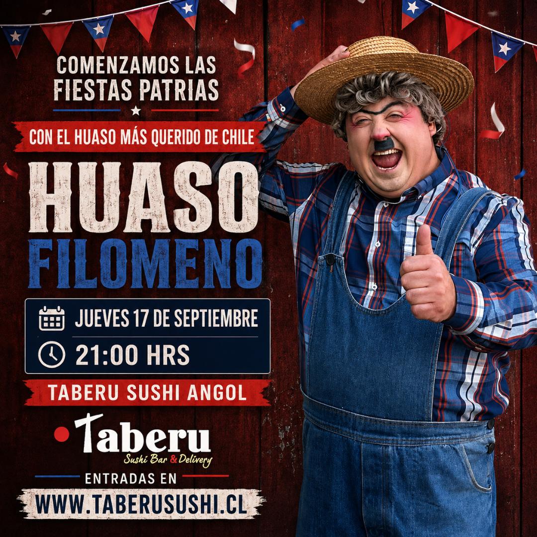 Huaso Filomeno en Taberu Angol 