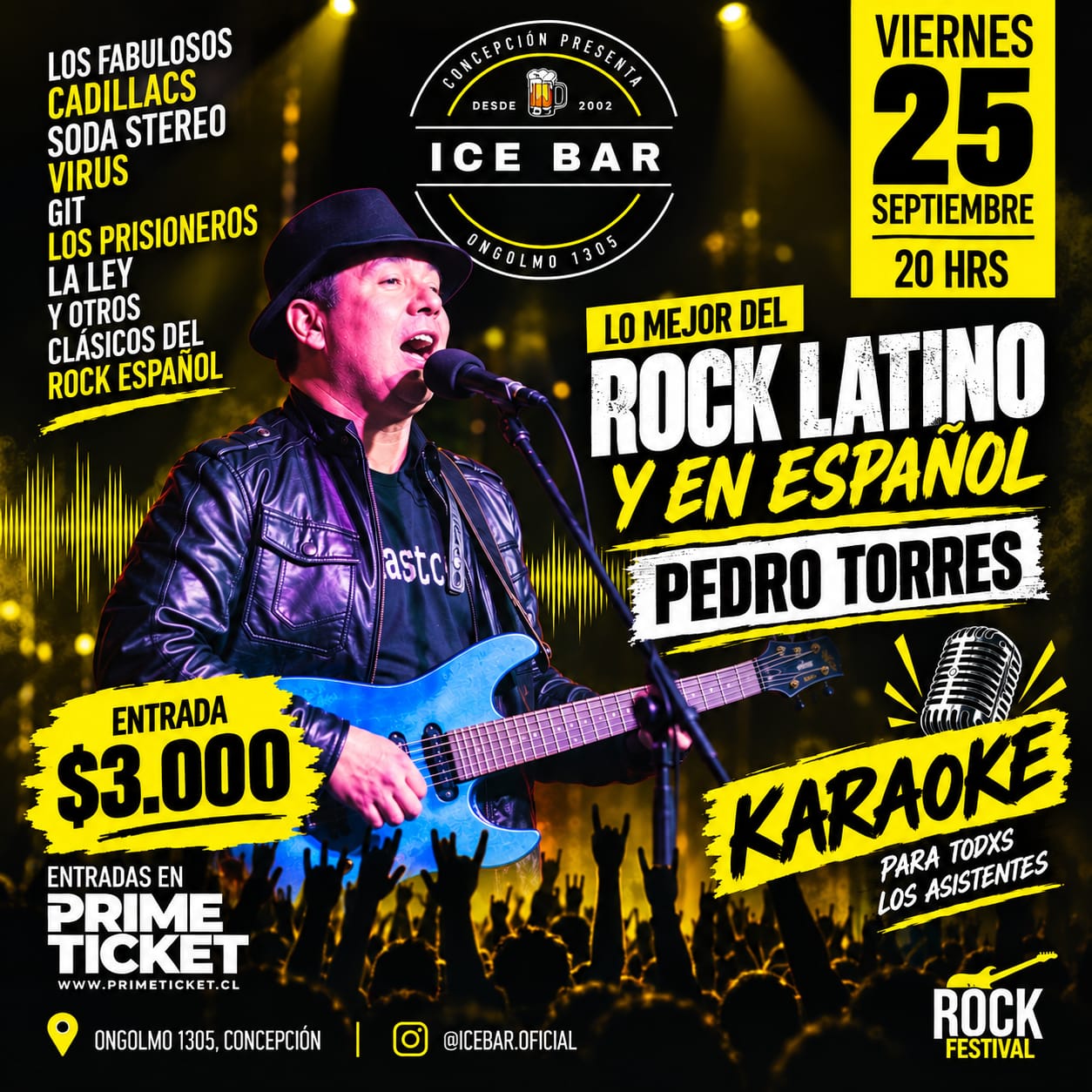 Pedro Torres en vivo