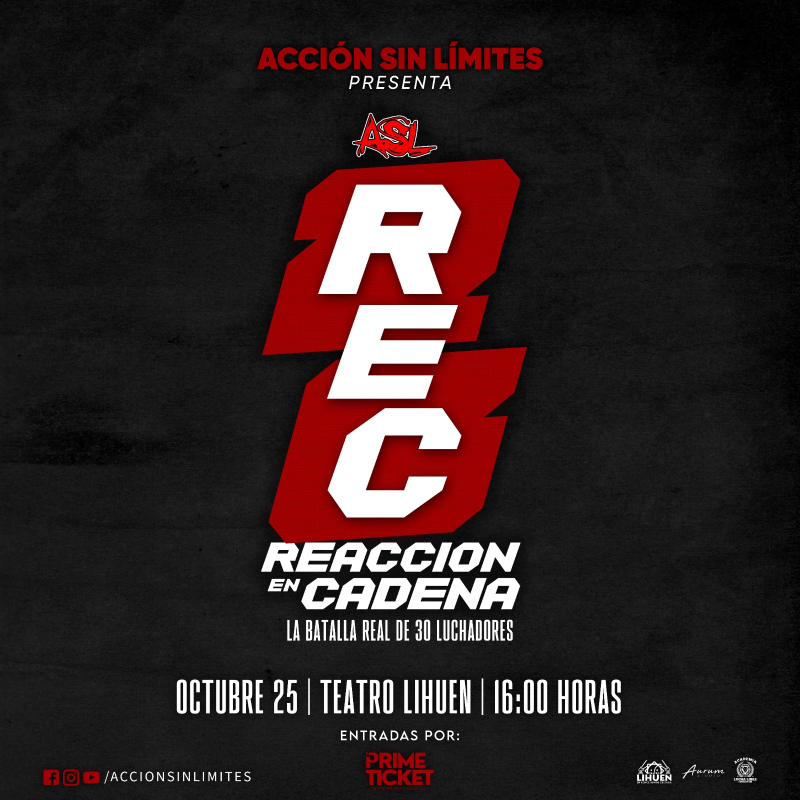 ASL Lucha libre presenta REACCIÓN EN CADENA