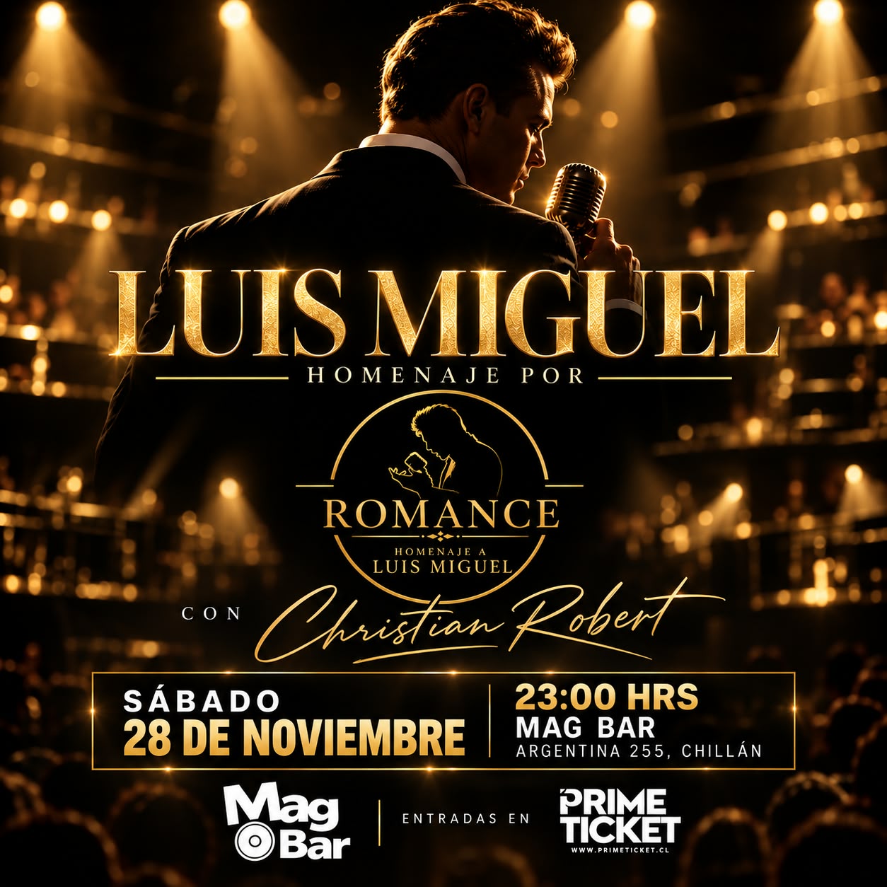 Luis Miguel Homenaje en Chillan