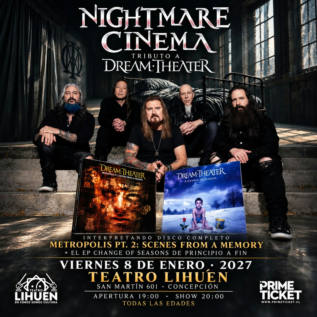 Dream Theater en Concepción 
